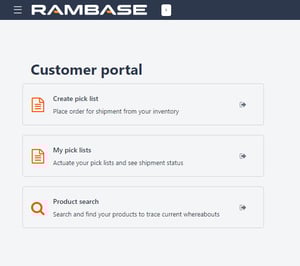 Customer portal