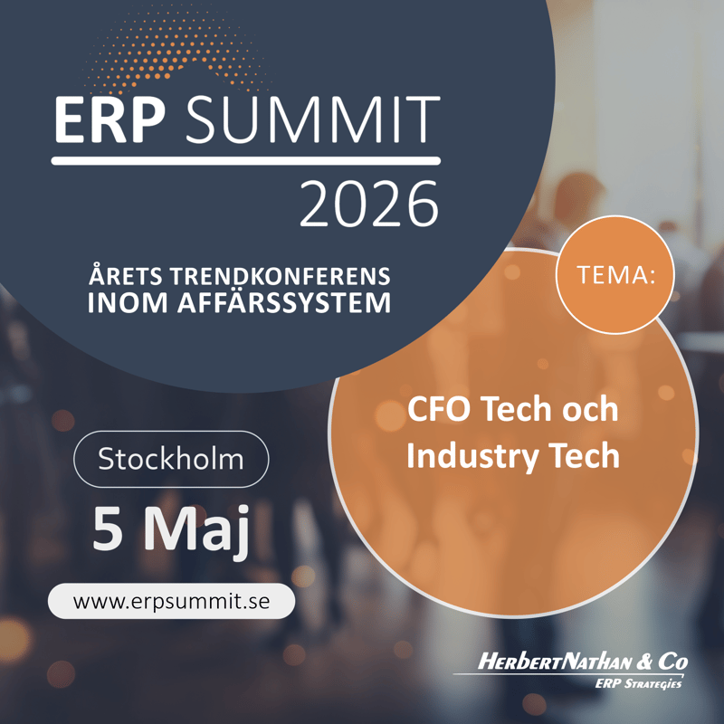 ERP Summit 2026 | Stockholm, Sweden
