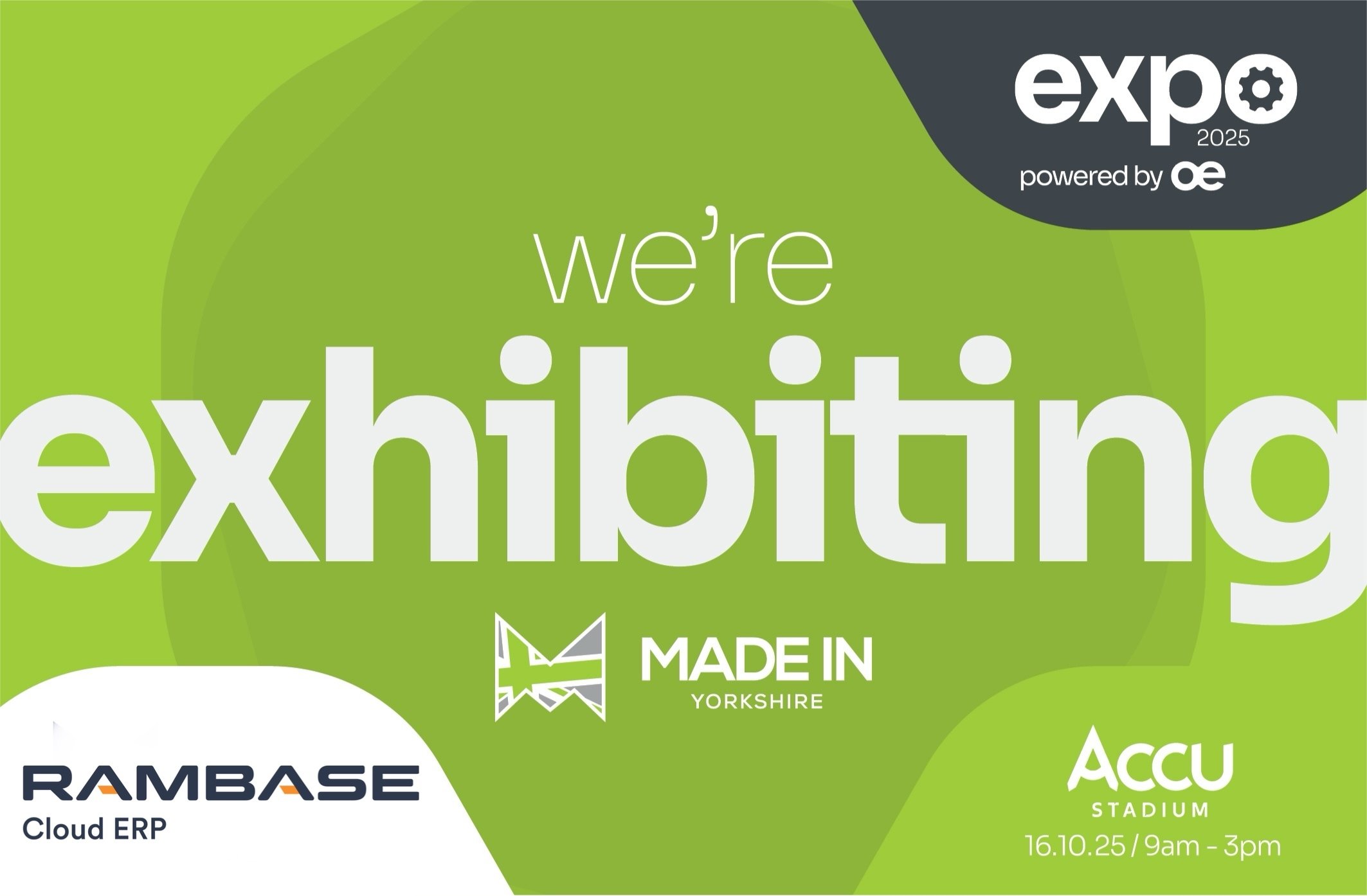 Made In Yorkshire expo banner