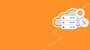 Manufacturing Cloud on an orange background