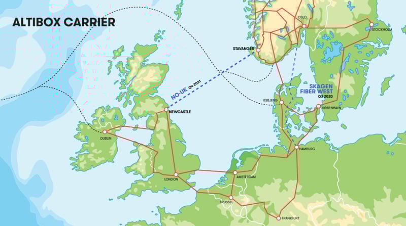 WZMOCNIENIE INFRASTRUKTURY CYFROWEJ MIĘDZY WIELKĄ BRYTANIĄ A NORWEGIĄ