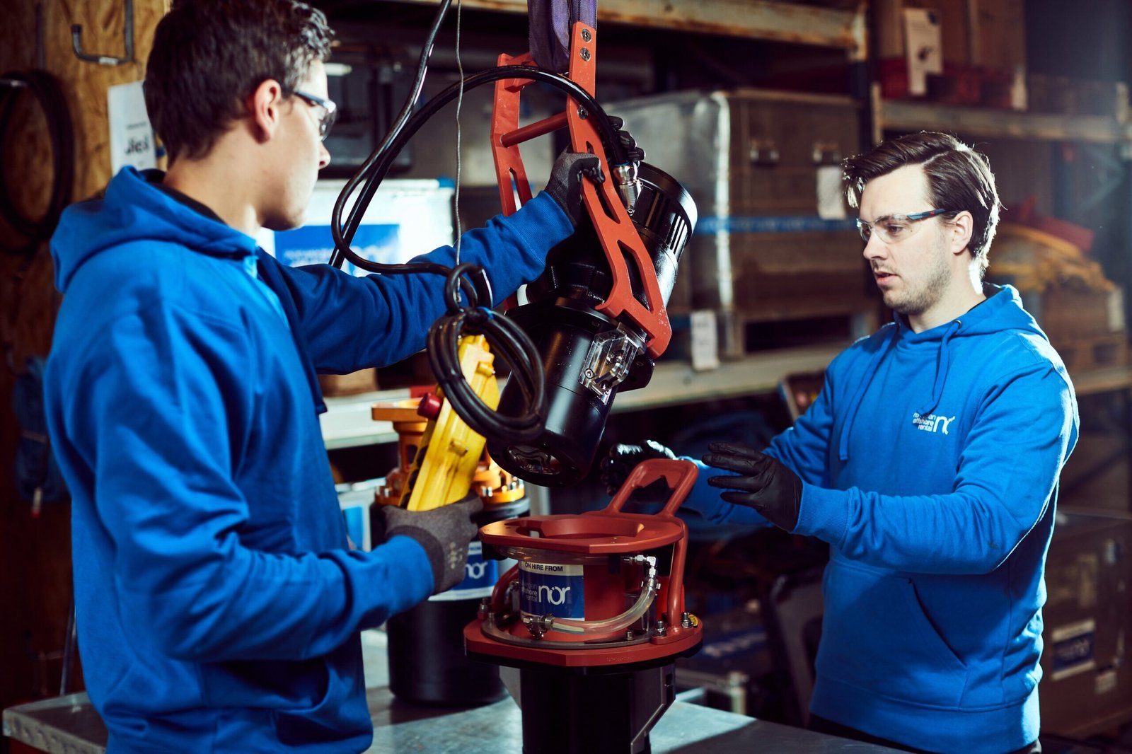 People working at NOR