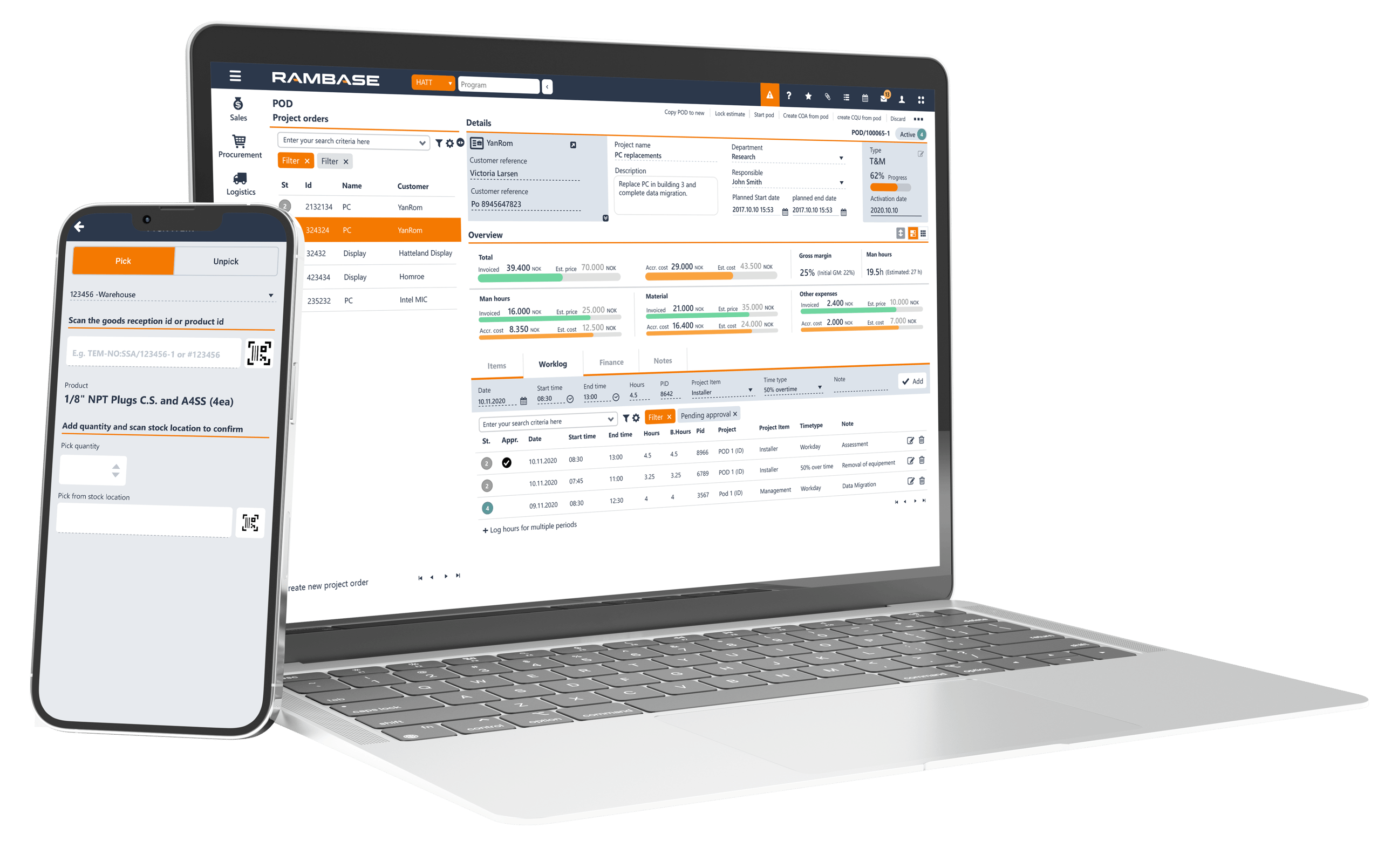 Programvare RamBase Cloud ERP System | Programvare produksjon og distribusjon