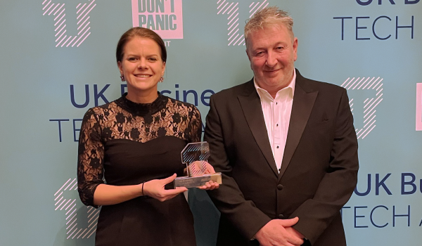 Winner of UK Business Tech Awards 2023: Manufacturing Tech Disruptor of the Year