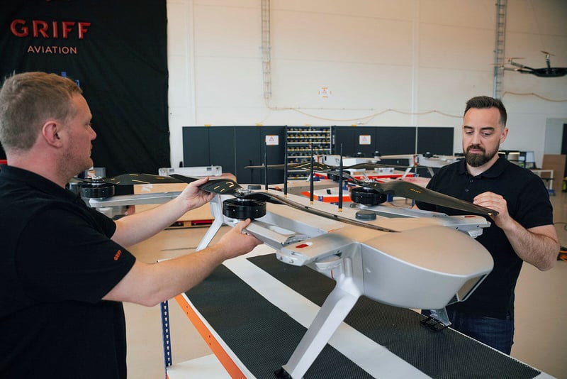 Rewolucyjna technologia dronów | Historia klienta GRIFF Aviation (wersja skrócona)
