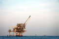 oil rig in ocean